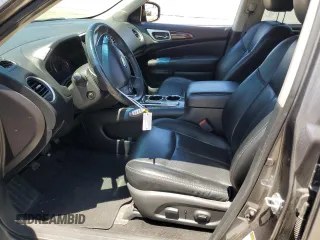 2016 Nissan Pathfinder Platinum with VIN 5N1AR2MNXGC664001, listed as a Copart auction lot 56388445 with 101,868 mi miles and Salvage title. Bid and sale history available at DreamBid. Image 7.