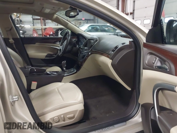 2014 Buick Regal Premium I with VIN 2G4GP5EX1E9187769, listed as a IAAI auction lot 41991917 with 106,320 mi miles and . Bid and sale history available at DreamBid. Image 5.