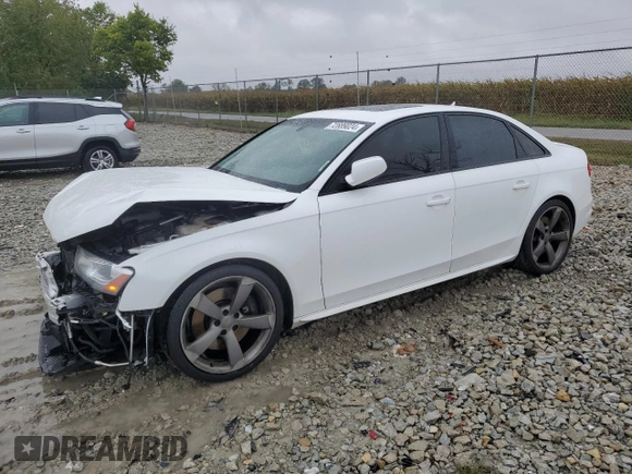 2014 Audi S4 Premium Plus with VIN WAUBGAFL0EA049371, listed as a Copart auction lot 72889024 with 142,574 mi miles and Salvage Title. Bid and sale history available at carsss.com. Image 1.