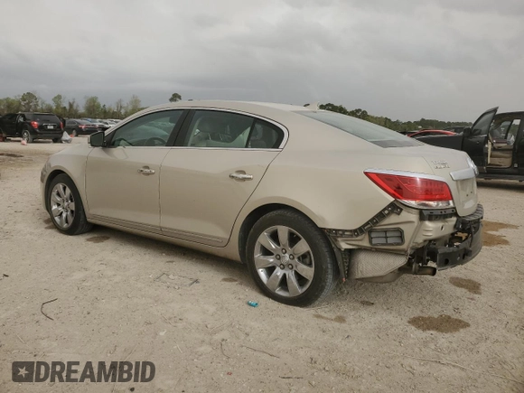 2011 Buick LaCrosse CXS with VIN 1G4GE5ED0BF361619, listed as a Copart auction lot 49207845 with 104,364 mi miles and Salvage Title. Bid and sale history available at carsss.com. Image 2.