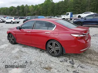 2016 Honda Accord Sport z VIN 1HGCR2F5XGA064568, wystawiony jako Copart lot #54691155 z przebiegiem 131 776 mil mil oraz Szkoda całkowita • Salvage title. Historia ofert i sprzedaży dostępna na DreamBid. Obrazek 2.