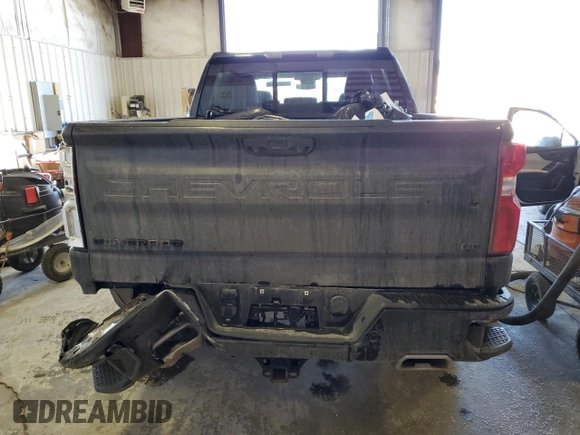 2022 Chevrolet Silverado 1500 LT Trail Boss with VIN 3GCUDFET3NG567804, listed as a Copart auction lot 39867364 with 86,570 mi miles and Salvage Title. Bid and sale history available at DreamBid. Image 6.
