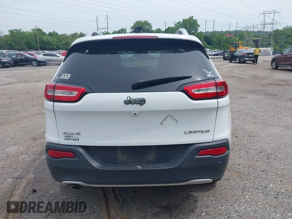 2017 Jeep Cherokee Limited with VIN 1C4PJMDB1HW622467, listed as a IAAI auction lot 42352566 with 138,791 mi miles and . Bid and sale history available at DreamBid. Image 17.