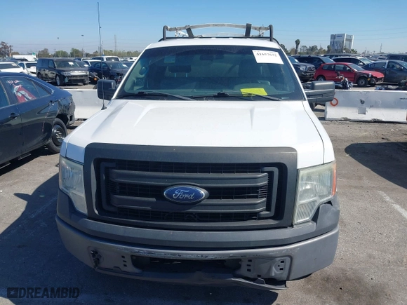 2014 Ford F-150 XL with VIN 1FTNF1CF5EKF62031, listed as a IAAI auction lot 41657632 with 216,689 mi miles. Bid and sale history available at carsss.com. Image 12.