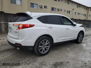 2021 Acura RDX w/Technology Package with VIN 5J8TC1H56ML008166, listed as a Copart auction lot 42165995 with 41,268 mi miles and Salvage Title. Bid and sale history available at carsss.com. Image 3.