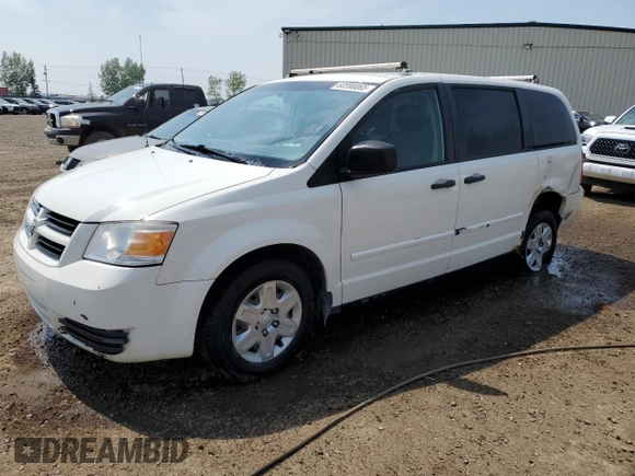 2009 Dodge Grand Caravan with VIN 1D8HN11E99B505784, listed as a Copart auction lot 60590065 with 195,488 mi miles and Salvage title. Bid and sale history available at DreamBid. Image 1.