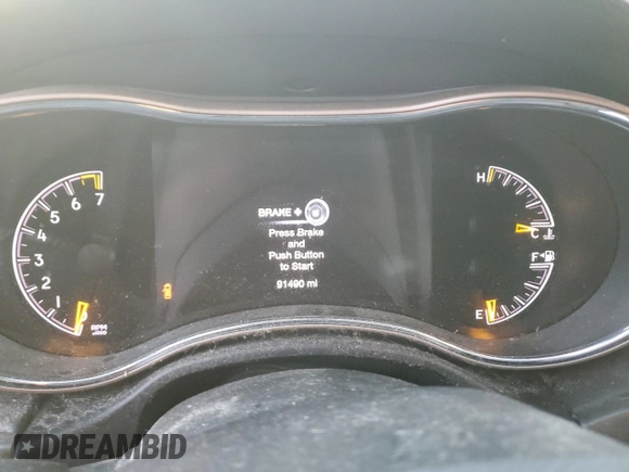 2017 Jeep Grand Cherokee Altitude with VIN 1C4RJFAG1HC959193, listed as a Copart auction lot 84899534 with 91,490 mi miles and Salvage title. Bid and sale history available at DreamBid. Image 9.