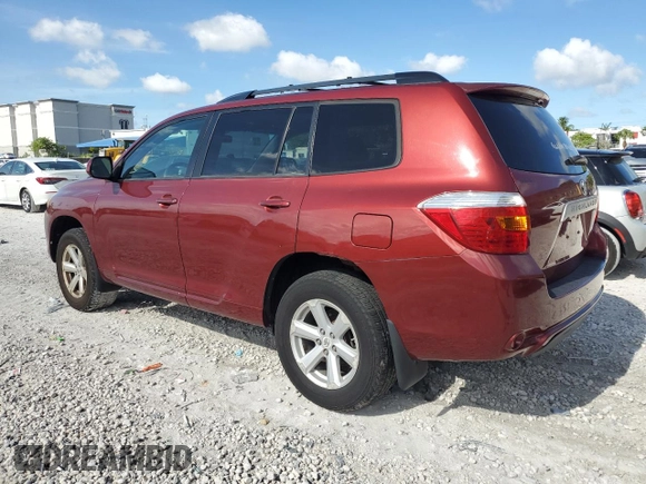 2010 Toyota Highlander with VIN 5TDBK3EH1AS027564, listed as a Copart auction lot 60463525 with 154,883 mi miles and Clean title. Bid and sale history available at DreamBid. Image 2.