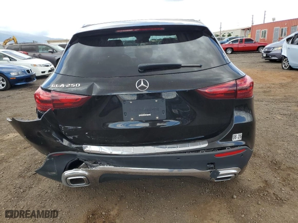 2025 Mercedes-Benz GLA with VIN W1N4N4GB3SJ656510, listed as a Copart auction lot 53583275 with 7,405 mi miles and Clean Title. Bid and sale history available at carsss.com. Image 6.