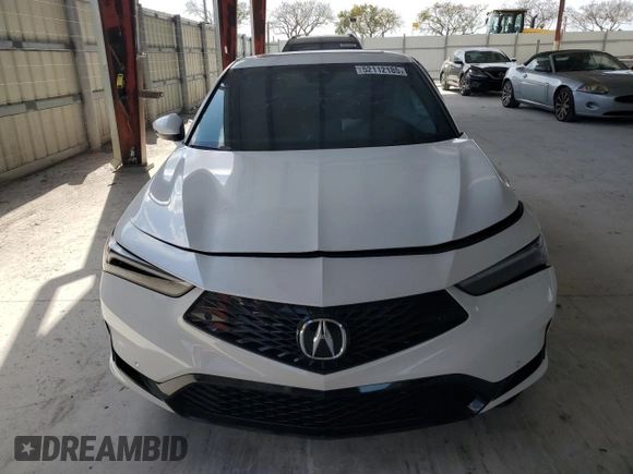 2024 Acura Integra Technology with VIN 19UDE4H62RA009214, listed as a Copart auction lot 52112185 with 21,728 mi miles and Salvage title. Bid and sale history available at DreamBid. Image 5.