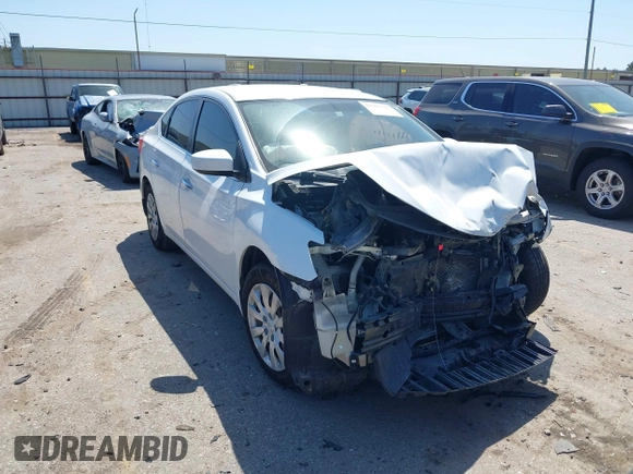 2017 Nissan Sentra S with VIN 3N1AB7APXHY359265, listed as a IAAI auction lot 41987737 with 67,147 mi miles and . Bid and sale history available at carsss.com. Image 1.