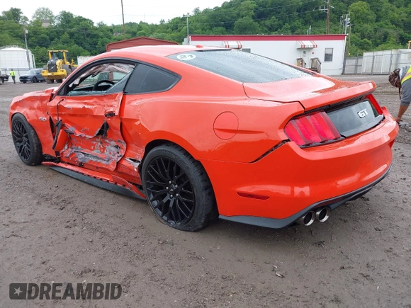 2015 Ford Mustang GT z VIN 1FA6P8CF2F5380934, wystawiony jako IAAI lot #42371355 z przebiegiem 26 680 mil mil oraz . Historia ofert i sprzedaży dostępna na DreamBid. Obrazek 3.