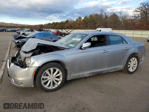 2017 Chrysler 300 with VIN 2C3CCAKG4HH616476, listed as a Copart auction lot 42852315 with 134,595 mi miles and Salvage Title. Bid and sale history available at carsss.com. Image 1.