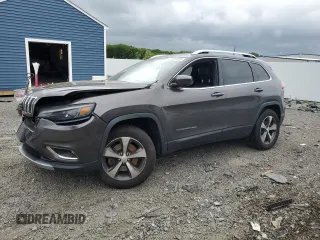 2019 Jeep Cherokee Limited z VIN 1C4PJMDX7KD330868, wystawiony jako Copart lot #57994955 z przebiegiem 68 856 mil mil oraz Szkoda całkowita • Salvage title. Historia ofert i sprzedaży dostępna na DreamBid. Obrazek 1.