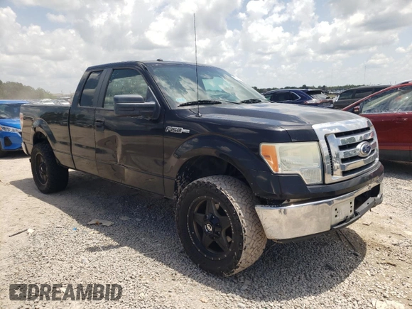 2010 Ford F-150 XL with VIN 1FTFX1CV4AFB32857, listed as a Copart auction lot 65093544 with 124,659 mi miles and Clean Title. Bid and sale history available at carsss.com. Image 4.