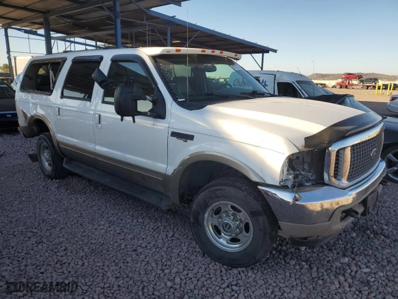 2000 Ford Excursion Limited with VIN 1FMSU43F5YEC51675, listed as a Copart auction lot 87761975 with 297,491 mi miles and Salvage Title. Bid and sale history available at carsss.com. Image 4.