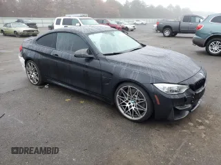 2017 BMW M4 with VIN WBS3R9C34HA014284, listed as a Copart auction lot 82019873 with 43,239 mi miles. Bid and sale history available at carsss.com. Image 4.
