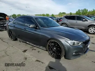2017 BMW 3 Series 340i xDrive with VIN WBA8B7G30HNU38373, listed as a Copart auction lot 58005335 with 69,904 mi miles and Salvage title. Bid and sale history available at DreamBid. Image 14.