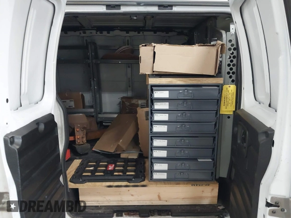 2017 Chevrolet Express Cargo with VIN 1GCWGAFF3H1323763, listed as a IAAI auction lot 42036865 with Not provided miles and . Bid and sale history available at DreamBid. Image 8.