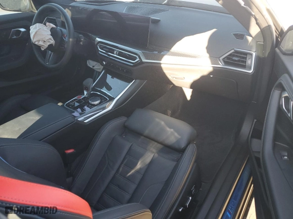 2024 BMW M2 with VIN 3MF13DM07R8E17838, listed as a Copart auction lot 56792434 with 8,118 mi miles and Salvage Title. Bid and sale history available at carsss.com. Image 8.