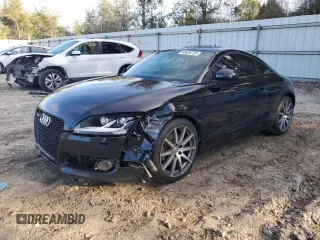2009 Audi TT Prem with VIN TRUHF38J791015348, listed as a Copart auction lot 46936705 with 198,720 mi miles and Salvage Title. Bid and sale history available at carsss.com. Image 1.