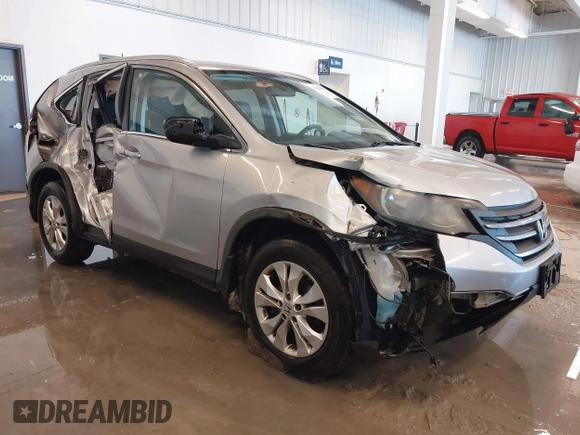 2013 Honda CR-V EX-L z VIN 5J6RM4H7XDL044025, wystawiony jako IAAI lot #41629806 z przebiegiem 264 710 mil mil oraz . Historia ofert i sprzedaży dostępna na DreamBid. Obrazek 1.