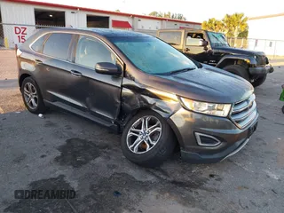 2016 Ford Edge Titanium with VIN 2FMPK3K84GBB45088, listed as a IAAI auction lot 41776631 with 118,483 mi miles. Bid and sale history available at carsss.com. Image 1.