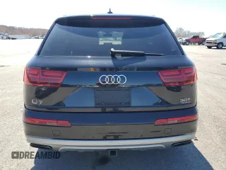 2017 Audi Q7 Premium Plus with VIN WA1LAAF79HD050642, listed as a Copart auction lot 52377535 with 109,326 mi miles and Clean Title. Bid and sale history available at DreamBid. Image 6.