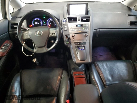 2010 Lexus HS 250h with VIN JTHBB1BA8A2033668, listed as a Copart auction lot 80913494 with 188,460 mi miles and Salvage Title. Bid and sale history available at DreamBid. Image 8.