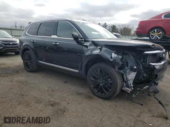 2020 Kia Telluride SX with VIN 5XYP5DHC8LG067742, listed as a Copart auction lot 49275775 with 62,368 mi miles and Salvage Title. Bid and sale history available at DreamBid. Image 4.