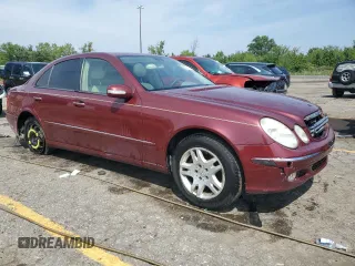2003 Mercedes-Benz E-Class 3.2L with VIN WDBUF65J53A094202, listed as a Copart auction lot 69251154 with 0 mi miles and Salvage Title. Bid and sale history available at carsss.com. Image 4.