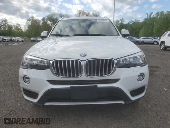 2016 BMW X3 xDrive28i with VIN 5UXWX9C59G0D64964, listed as a Copart auction lot 56364455 with 135,037 mi miles and Clean Title. Bid and sale history available at DreamBid. Image 5.