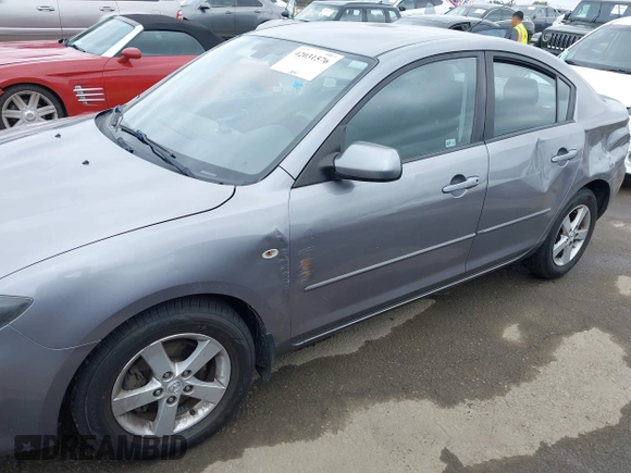 2006 Mazda 3 i with VIN JM1BK12F261420775, listed as a IAAI auction lot 42031576 with 145,530 mi miles. Bid and sale history available at carsss.com. Image 14.