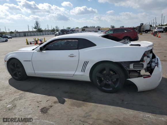 2012 Chevrolet Camaro 1LT with VIN 2G1FB1E34C9152492, listed as a Copart auction lot 48514215 with 0 mi miles and Salvage Title. Bid and sale history available at carsss.com. Image 2.
