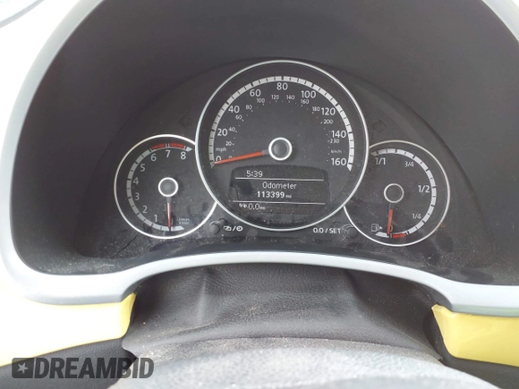 2013 Volkswagen Beetle 2.5L w/Sun/Sound/Nav with VIN 3VWJX7AT2DM680808, listed as a IAAI auction lot 42141906 with 113,399 mi miles and . Bid and sale history available at DreamBid. Image 7.