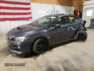 2015 Subaru WRX Limited with VIN JF1VA1G67F9836126, listed as a Copart auction lot 62985335 with 117,514 mi miles and Salvage title. Bid and sale history available at DreamBid. Image 1.