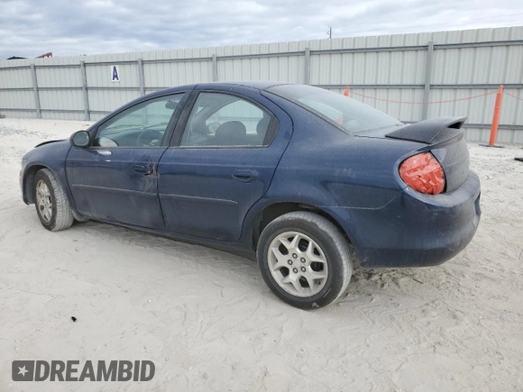 2002 Dodge Neon SE with VIN 1B3ES46C02D501704, listed as a Copart auction lot 83476794 with 187,860 mi miles and Salvage Title. Bid and sale history available at carsss.com. Image 2.