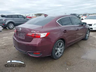 2016 Acura ILX w/Premium Pkg with VIN 19UDE2F72GA002695, listed as a IAAI auction lot 41527504 with 167,756 mi miles. Bid and sale history available at carsss.com. Image 4.