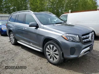 2017 Mercedes-Benz GLS with VIN 4JGDF6EE3HA825796, listed as a Copart auction lot 50591623 with 169,004 mi miles. Bid and sale history available at carsss.com. Image 4.
