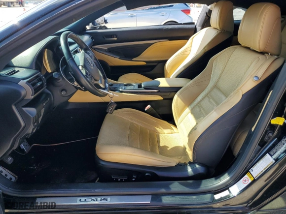 2015 Lexus RC 350 with VIN JTHHE5BC5F5005732, listed as a Copart auction lot 71773524 with 72,811 mi miles and Salvage Title. Bid and sale history available at carsss.com. Image 7.