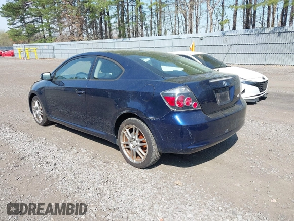 2008 Scion tC Spec with VIN JTKDE167480235213, listed as a IAAI auction lot 42119821 with 124,278 mi miles. Bid and sale history available at carsss.com. Image 3.