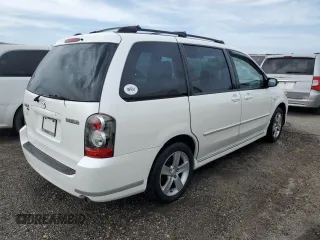 2004 Mazda MPV ES z VIN JM3LW28J840526040, wystawiony jako Copart lot #75097524 z przebiegiem Nie podano mil oraz Nie do naprawy. Historia ofert i sprzedaży dostępna na DreamBid. Obrazek 3.