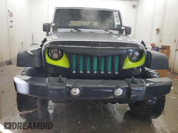 2013 Jeep Wrangler Sport with VIN 1C4AJWAG5DL591897, listed as a Copart auction lot 63218025 with 81,250 mi miles and Clean title. Bid and sale history available at DreamBid. Image 5.