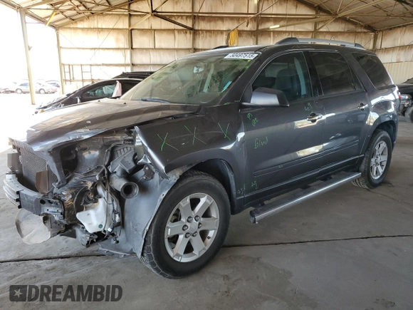 2014 GMC Acadia SLE with VIN 1GKKRNED2EJ122131, listed as a Copart auction lot 50497515 with 129,740 mi miles and Salvage Title. Bid and sale history available at carsss.com. Image 1.