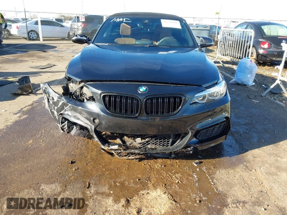 2018 BMW 2 Series M240i with VIN WBA2N1C56JVC27897, listed as a IAAI auction lot 41229981 with 39,492 mi miles. Bid and sale history available at carsss.com. Image 13.