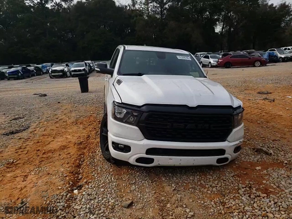 2022 Ram 1500 Big Horn with VIN 1C6RREMT8NN298944, listed as a Copart auction lot 42008205 with 48,664 mi miles and Salvage Title. Bid and sale history available at carsss.com. Image 10.