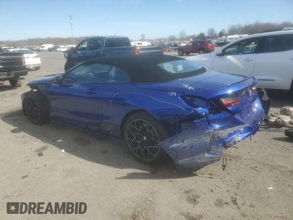2024 BMW M8 Competition z VIN WBSDZ0C04RCR21242, wystawiony jako Copart lot #49249175 z przebiegiem 5 071 mil mil oraz Szkoda całkowita • Salvage title. Historia ofert i sprzedaży dostępna na DreamBid. Obrazek 2.