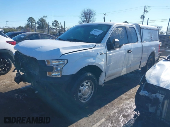 2017 Ford F-150 XL with VIN 1FTEX1C89HKD20104, listed as a IAAI auction lot 41341433 with 213,037 mi miles. Bid and sale history available at carsss.com. Image 17.