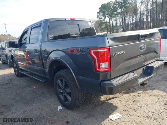 2017 Ford F-150 XL with VIN 1FTEW1EG8HFC16851, listed as a IAAI auction lot 41838958 with 186,709 mi miles. Bid and sale history available at carsss.com. Image 3.
