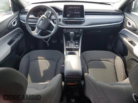 2025 Jeep Compass Sport with VIN 3C4NJDAN0ST534688, listed as a Copart auction lot 53636205 with 528 mi miles and Salvage title. Bid and sale history available at DreamBid. Image 8.